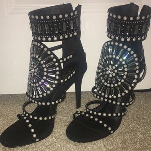 Studded heels